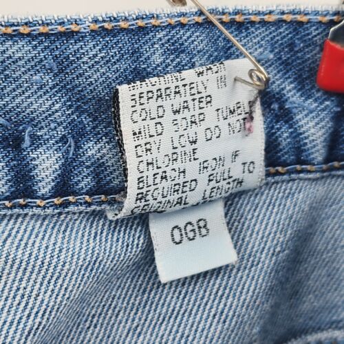 Bill Blass Women Denim Jeans Size 8 Vintage 5 Pocket 100% Cotton Brazil