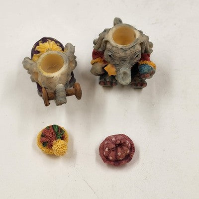 Popular Imports 8pc Miniature Tea Set TMI/ELE Polystone Resin Decorative 1994