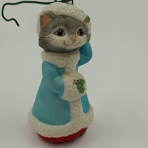 Hallmark Keepsake 1990 Christmas Ornaments Christmas Kitty Collectors Series