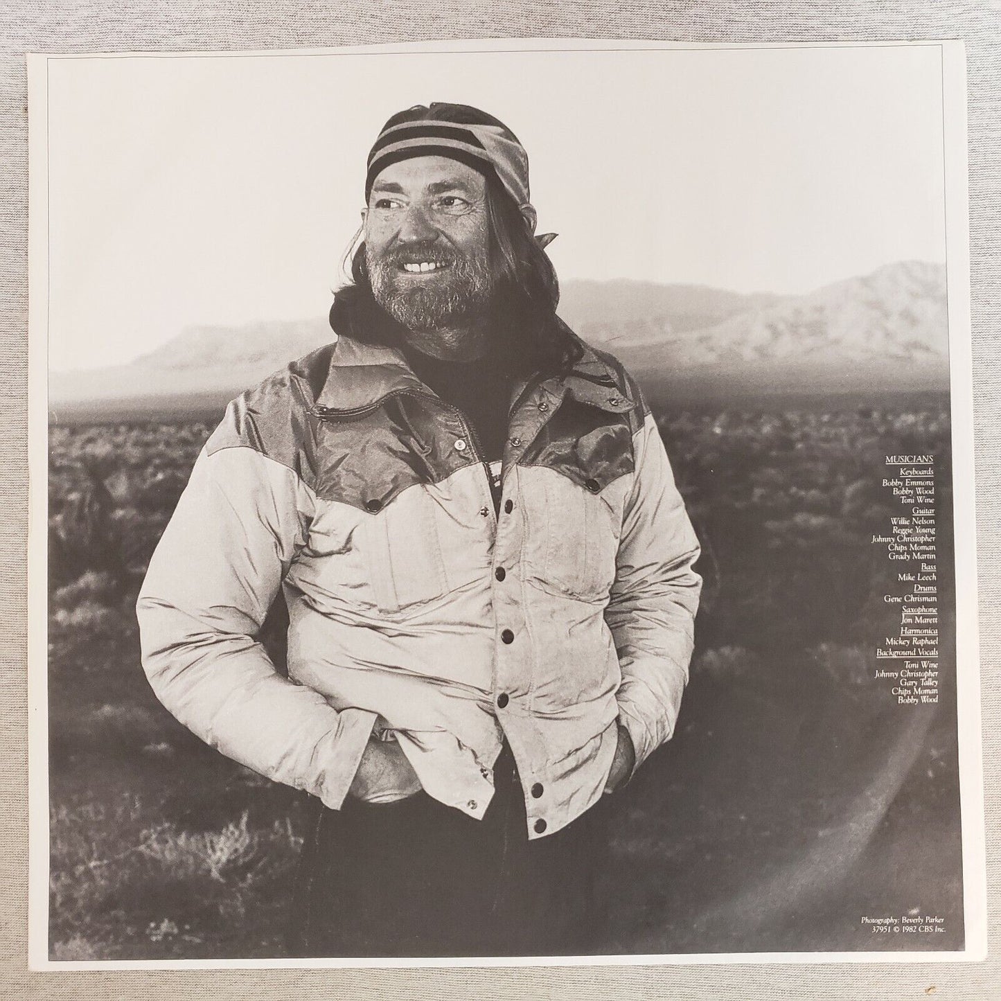 Willie Nelson Vinyl LP Always On My Mind Columbia FC 37951 1982 Grammy Label
