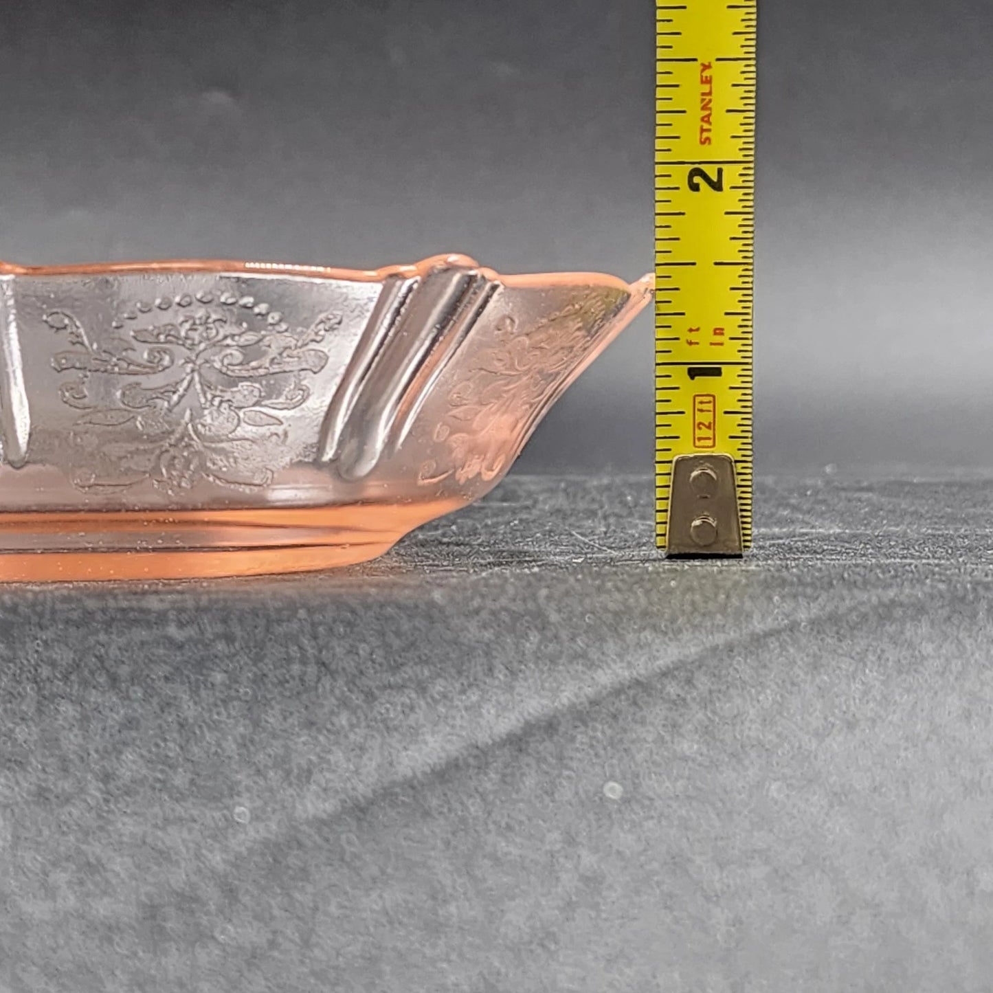 4 Pink Depression Glass Cereal Bowls MacBeth Evans American Sweetheart 5.75" D