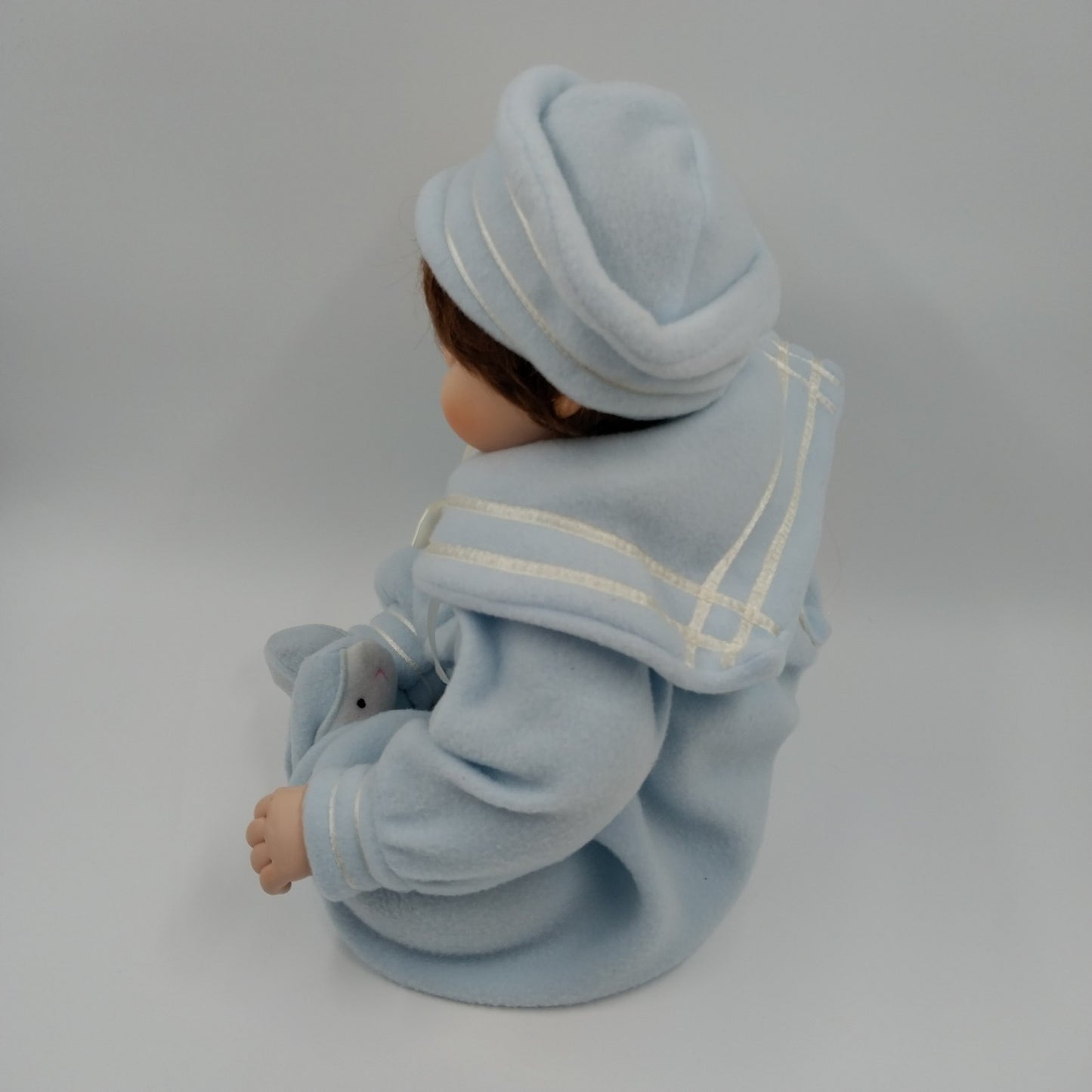 Emerald Vinyl Originals Rich by Nina Doll Brown Hair Blue Sailor Suit Exclusive