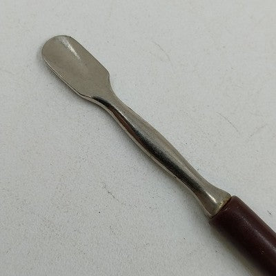 Silver Dental Periosteal Elevator Bone Spoon Surgical Instrument Phenolic Handle