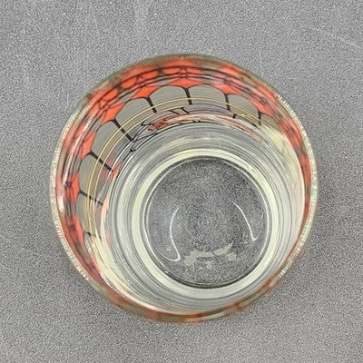Gold Star Chili Pepsi Cola Clear Drinking Glass 6" Tiffany Style Vtg Advertising