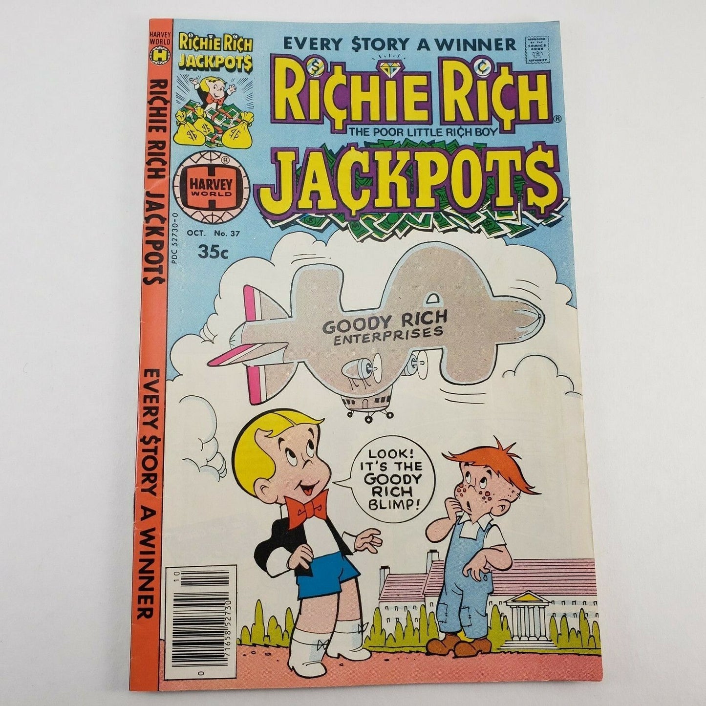 4 Richie Rich Jackpots Comic Books Archie Series Apr–Oct 1978 VG+