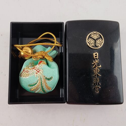 Japanese Nikko Toshogu Shrine Souvenir Sachet Amulet Bag Home Decor Gift