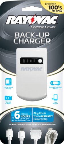 Rayovac Multi-Use Back Up Charger, PS60