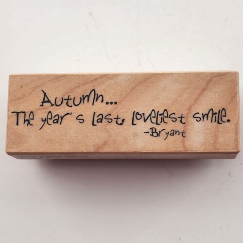 Lot of 4 Verses and Blank Music Sheet Rubber Stamps Vintage Wood Mounted