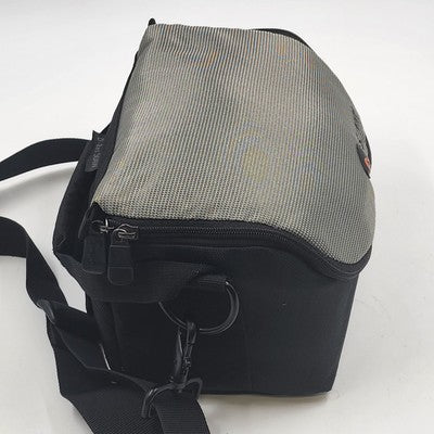 Lowepro D-Res 50AW Camera Belt Bag Black/Gray 9x5x6" w/ Strap & Rain Hood
