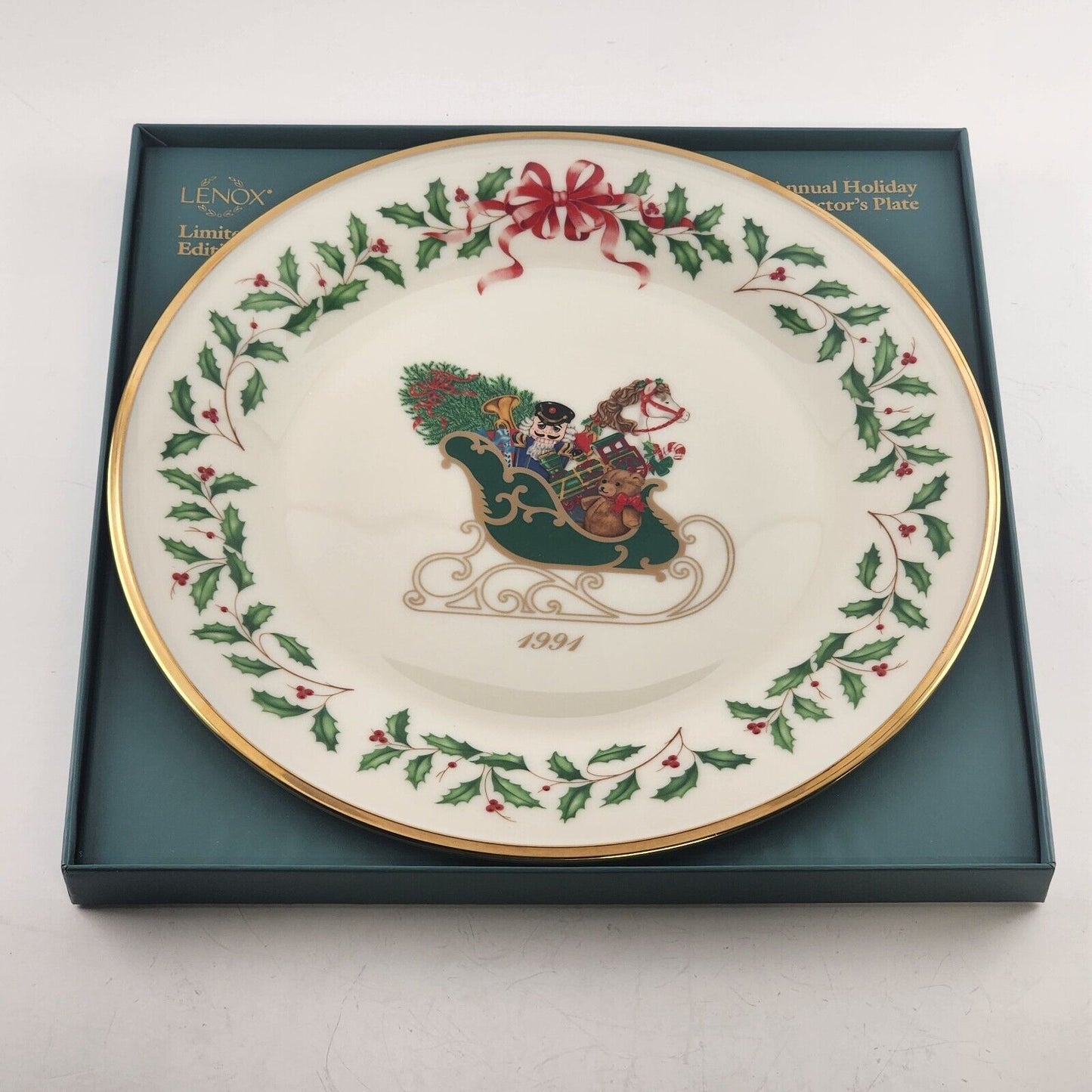 Lenox 1990's Annual Collector Holiday Plates Choice of 1st to 8th in Series NIB