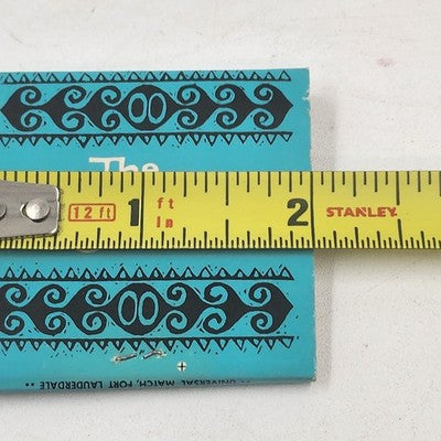 Mai-Kai Front Strike Matchbook Polynesian Restaurant Ft Lauderdale FL Full Book