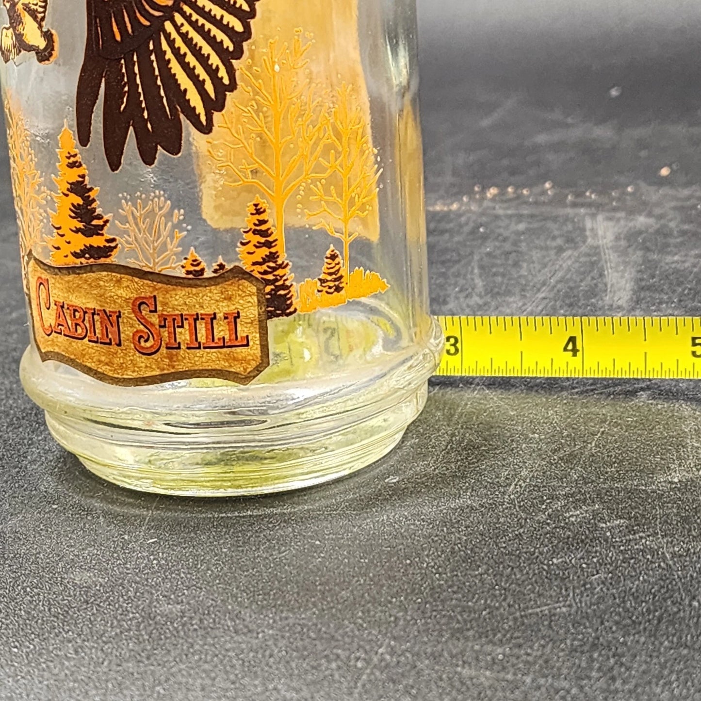 Cabin Still Whiskey Empty Decanter Sportsman Collection Covey of Quail Cork Top