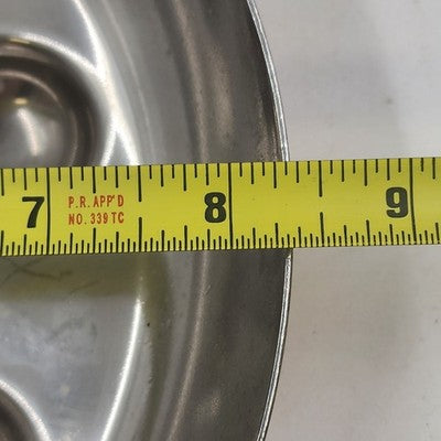 Aluminum and Brass Escargot Snail Serving Tray Pan Dish 12 Holes Stainless Steel