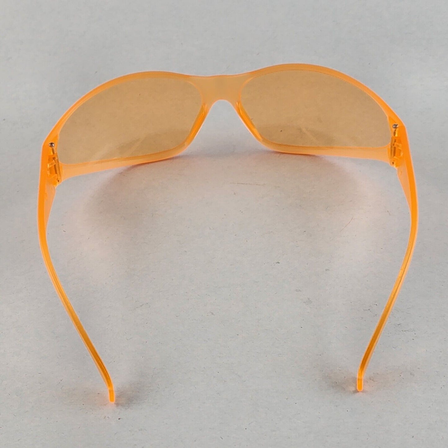 ERB Boas Safety Glasses Work Eye Protection Wraparound High Impact Z87.1 Orange