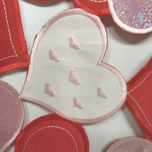 Amared Valentines Day Table Runner Décor Spliced Red Love Heart 69" x 15"