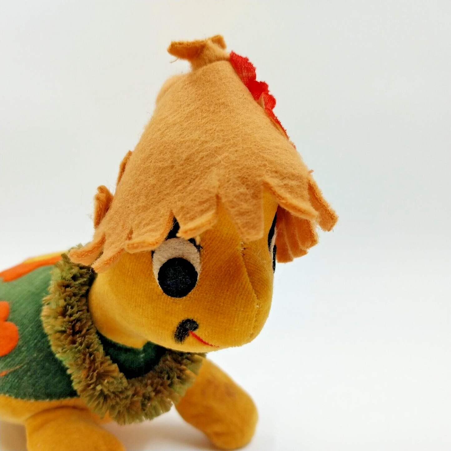 Dakin Dream Pets HONOLULU HARRY the Turtle 7" Long Mid Century 1960's Vintage