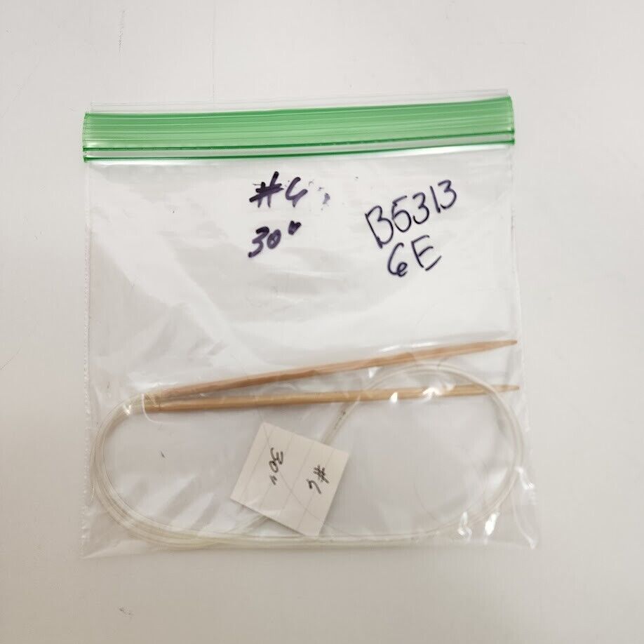 Circular Knitting Needle Bamboo Plastic Metal Size 0 - Size 7 Length 16" - 32"