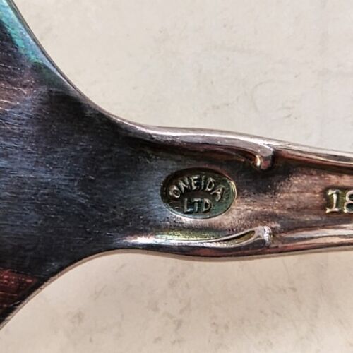 Flirtation Serving Spoon Silverplate Silverware Oneida Ltd 1881 Rogerse