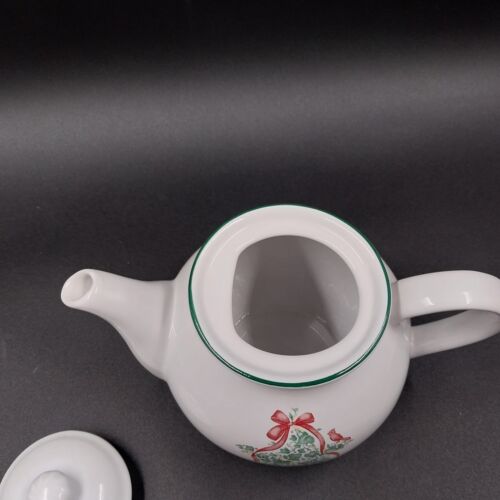 Corelle Coordinates Callaway Holiday 1 Quart Teapot Christmas Decor