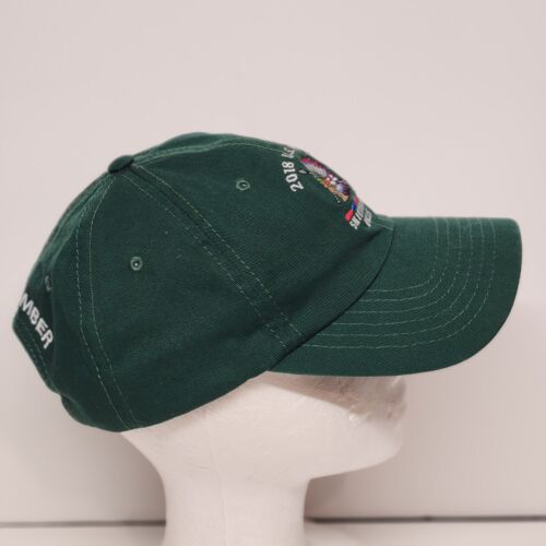 2018 US Open Shinecock Hills Golf Hat Green USGA Member Cap Logo Low Profile