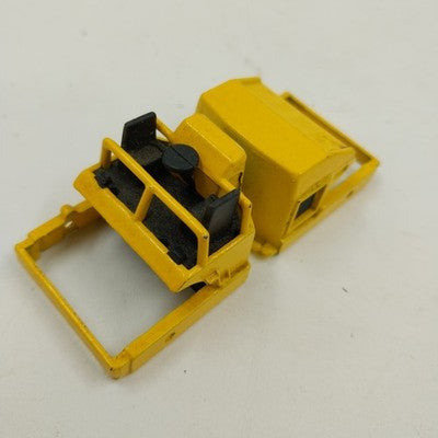 Hot Wheels 69 Road Steam Roller Diecast Car Toy 3" Yellow Vintage 1986 Malaysia