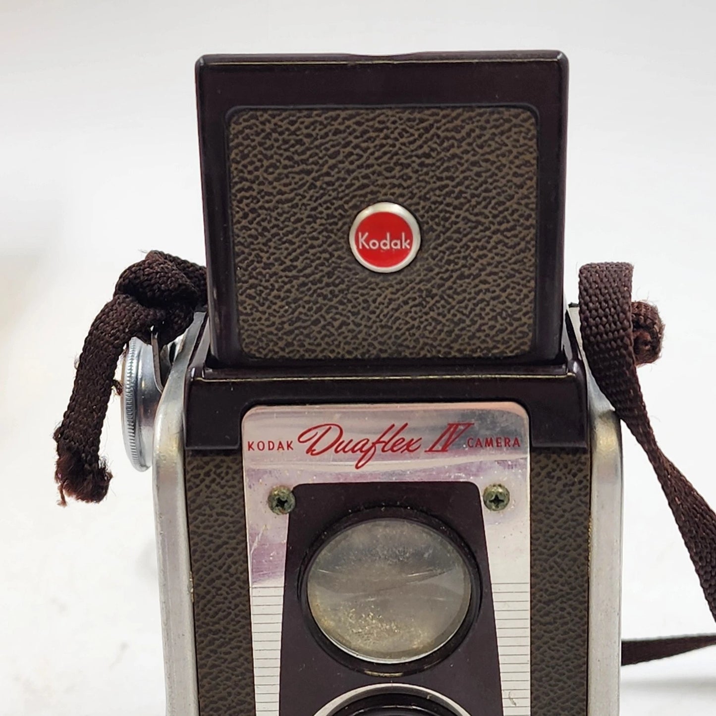 Kodak Duaflex IV Camera Outfit 1950's w Flash Unit 11 Bulbs & Original Box