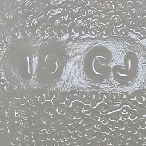 Glasbake White 19CJ Mixing Bowl Made for Sunbeam Mixmaster Mixer Vintage 9.25x5"