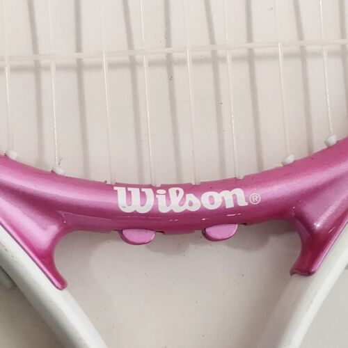 Wilson Tennis Racket Venus Serena 23" Pink 3-5/8" L000 White Grip Scuffs