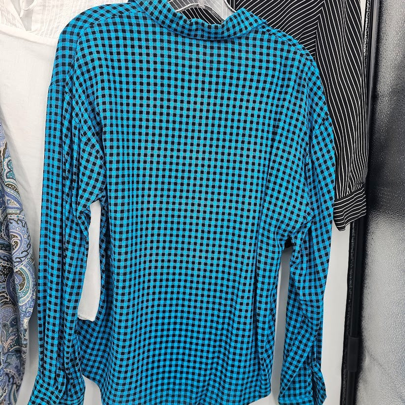 Lot 5 Ladies Tops Size Small Button Up Blouses Canvasbacks Horsfield Vanderbilt