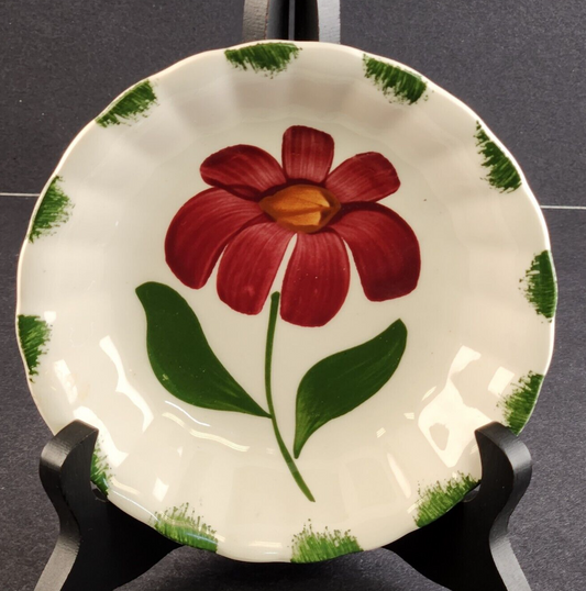 Southern Potteries Blue Ridge Beth Design Hand Painted Desert Bowl 5½"