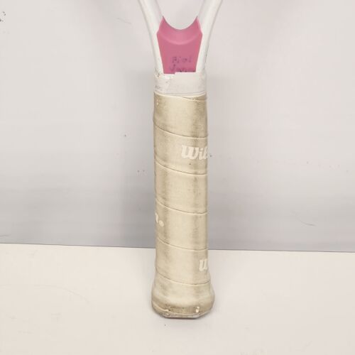 Wilson Tennis Racket Venus Serena 23" Pink 3-5/8" L000 White Grip Scuffs