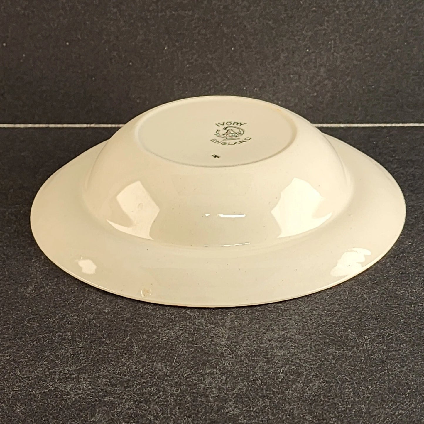 Swinnertons Ironware Pottery Cream Bowl Set 5 Pc England 1930s Vintage