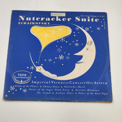 Tchaikovsky Nutcracker Suite Imperial Viennese Orchestra TOPS 33 RPM 10" Record