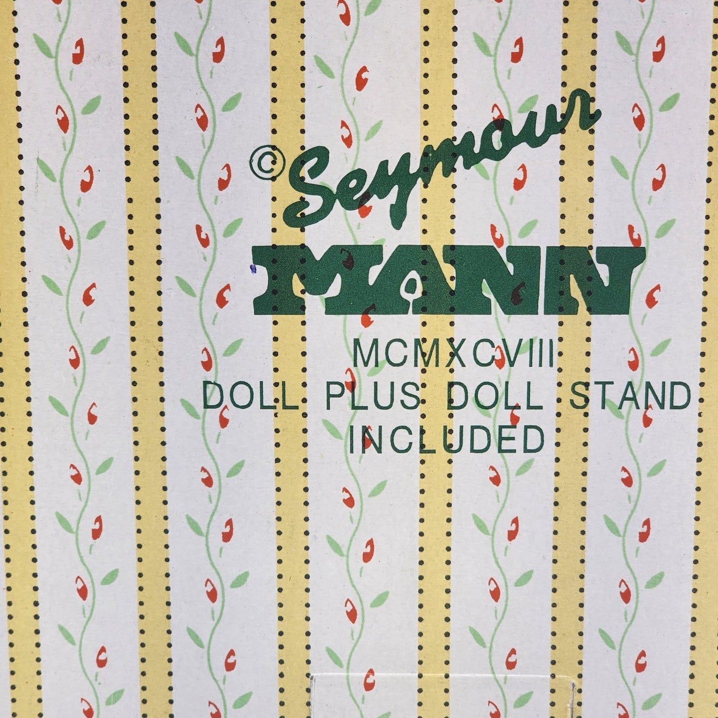 Seymour Mann Snow White Porcelain Doll – 17" Hand-Painted 1998 Limited Edition No. 46 – New in Box with Stand – Fairytale Collectible