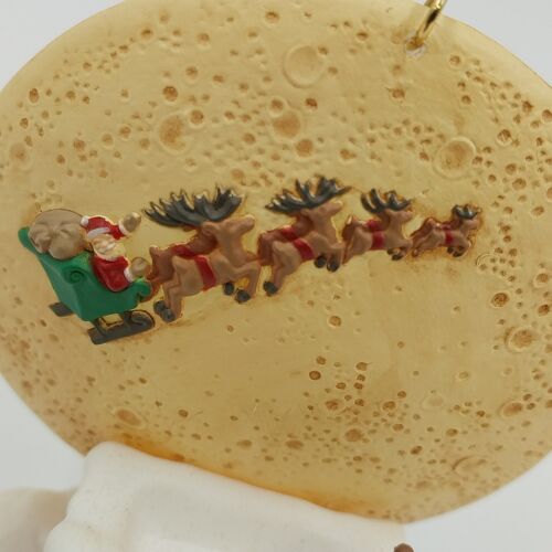 Hallmark Keepsake 1997 Christmas Ornament Happy Christmas to All Handcrafted Vtg