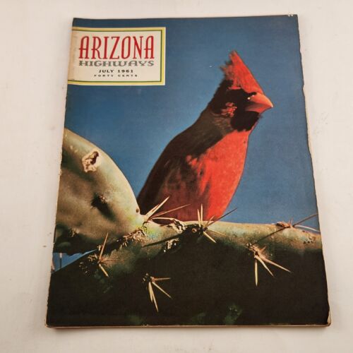 Arizona Highways 1961 July Edition A Summer Visit Whistling Down The Canyon