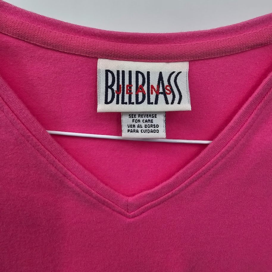 5 Ladies Small Tops Shirts Pink Blue Floral 3/4 Talbots Evan Picone Bill Blass