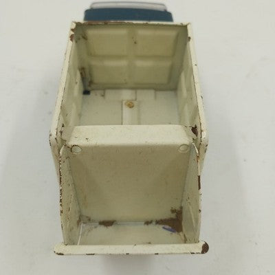 Tonka USA Blue & White Mini Garbage Truck 5.5" Long Pressed Steel 1970s Vintage