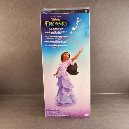 Disney Encanto Isabela Madrigal Doll NEW 14" Baby Doll Removable Outfit