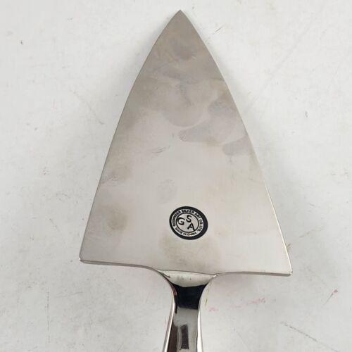 GSA Godinger Silver plate Cake Knife Dessert Server 12 inch Wedding Service
