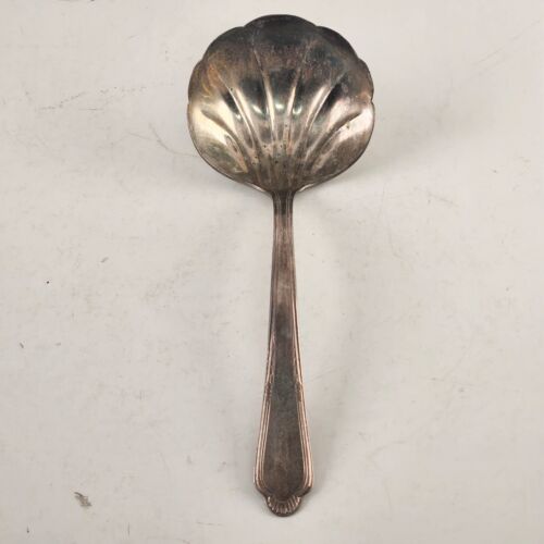 Soup Ladle Wm Rogers Original Rogers Laurel or Helene Pattern 7" Antique