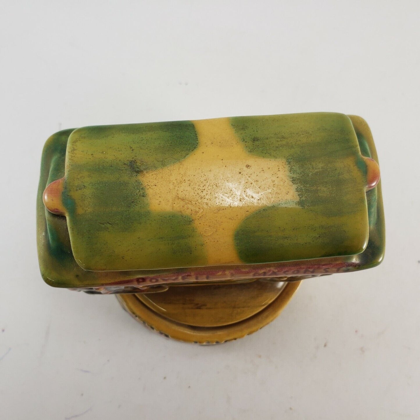 San Francisco Street Car Music Box Pottery Vintage Powell & Hyde & Beach 514