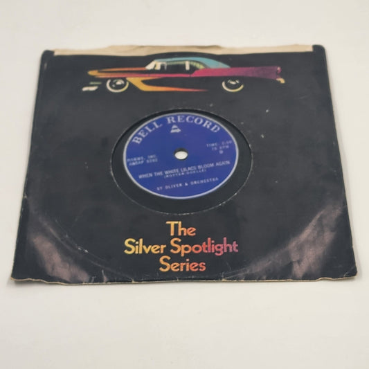 Jimmy Carroll Sy Oliver Bell Record Styrene The Silver Spotlight Series 78 RPM