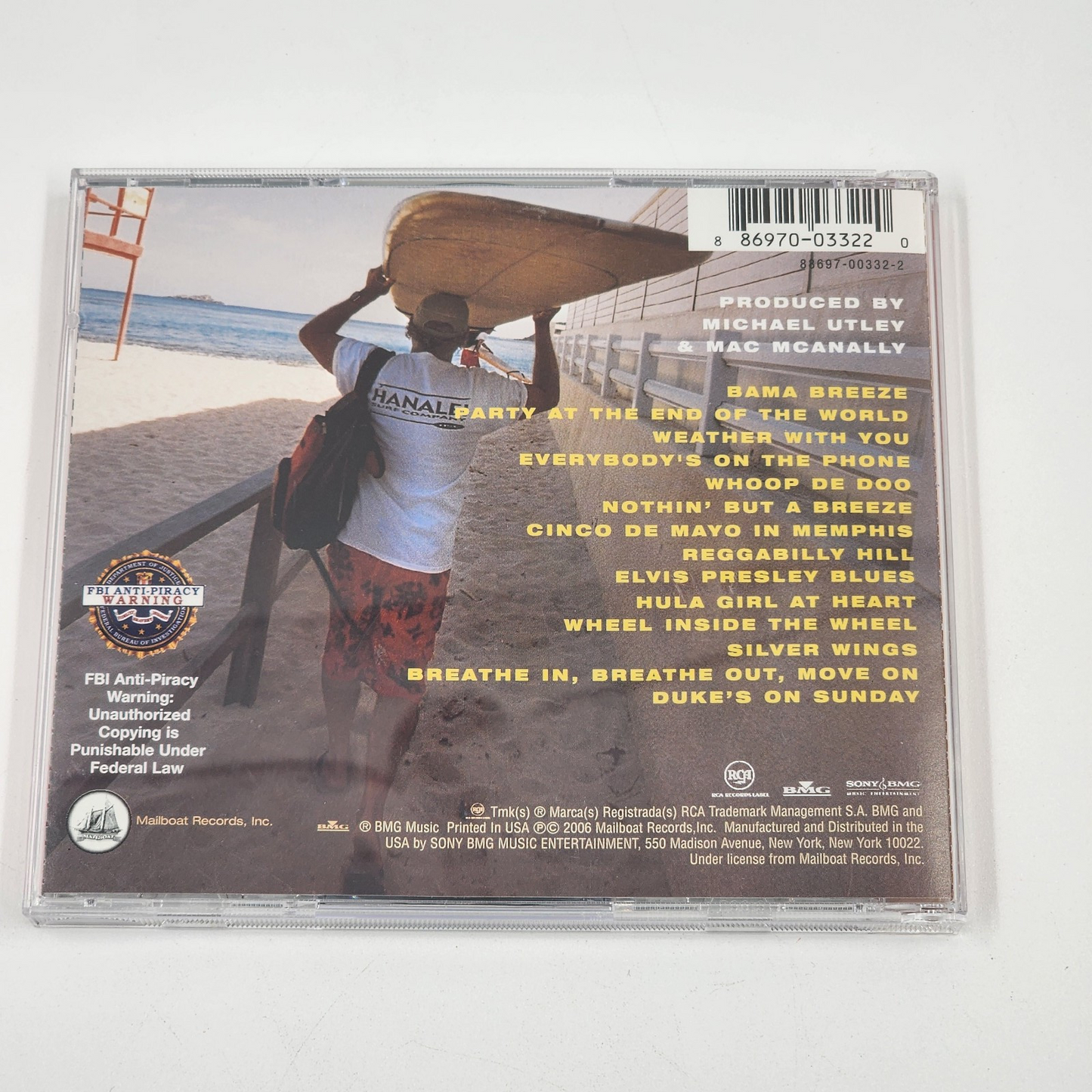 Lot of 10 Jimmy Buffett Different CD Collection Bundle MCA RCA Margaritaville