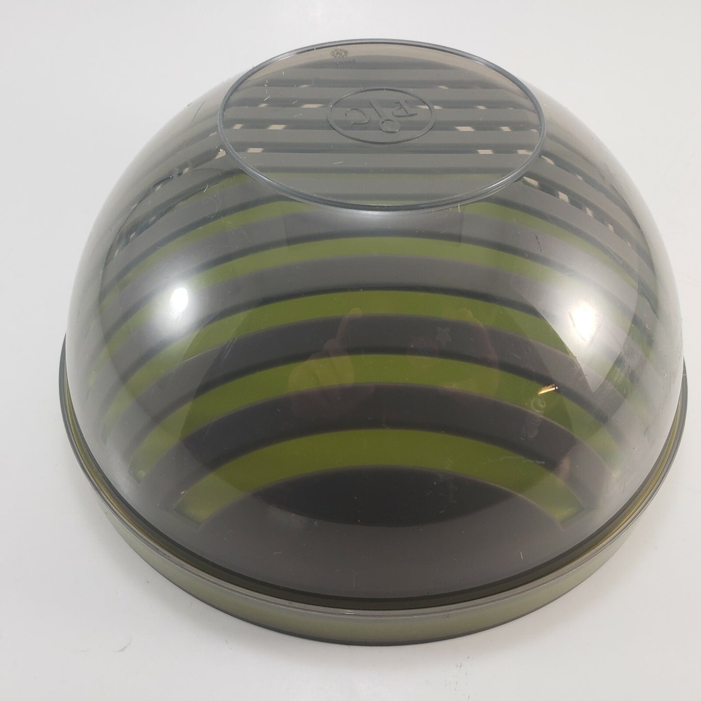 Pampered Chef Salad Cutting Bowl Set 100086 Green Lunch Prep Serve with Dressing