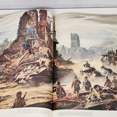 THE SECOND WORLD WAR Time Life & Winston Churchill 2 Volume Set in Slipcase 1959