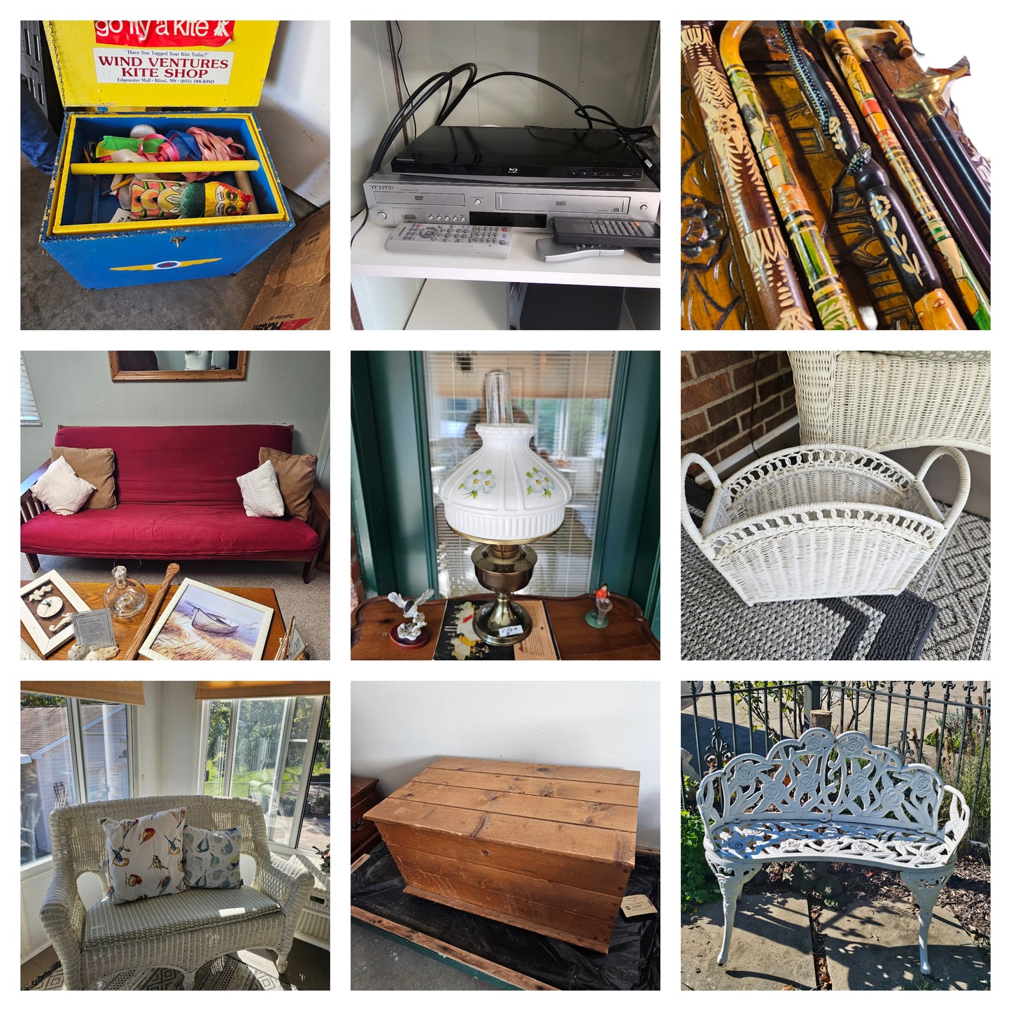 The West Carrollton Estate Sale - Wicker, Wood, Wonders