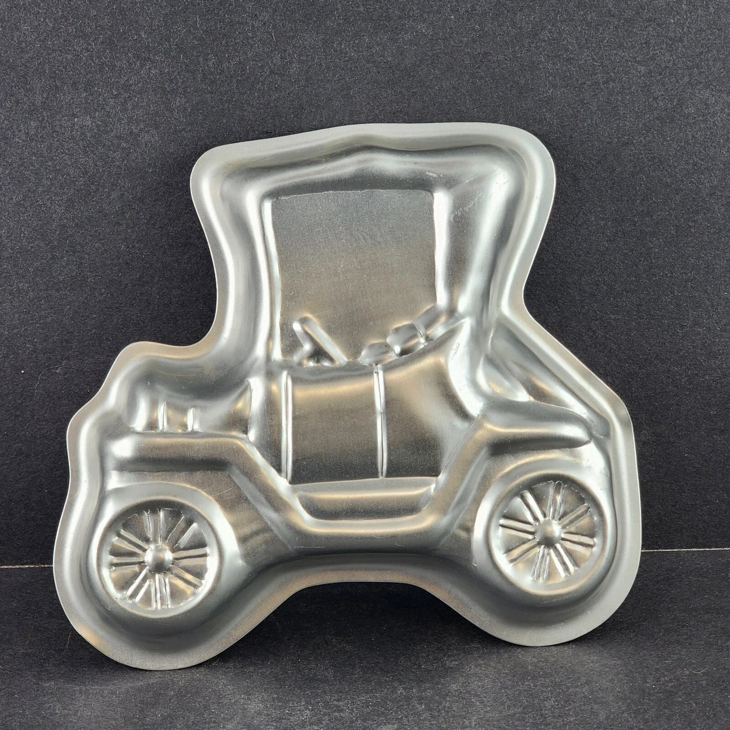 2 Wilton Cake Pans 1976 Model T Car & 1995 Over the Hill Tombstone Molds Vintage