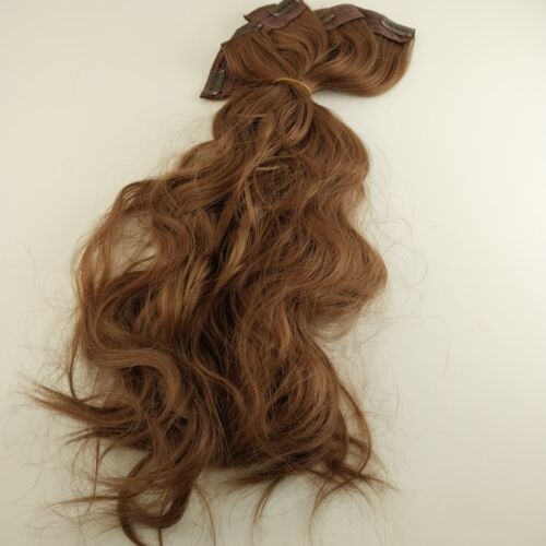 Thick 4 Pcs Light Brown Clip In Hair Extensions Clip In 3 4 clips