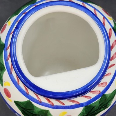 Chocolate Pot and Lid by Present Tense Italy Hand Painted Nine Cups 8.75"h x 6"d
